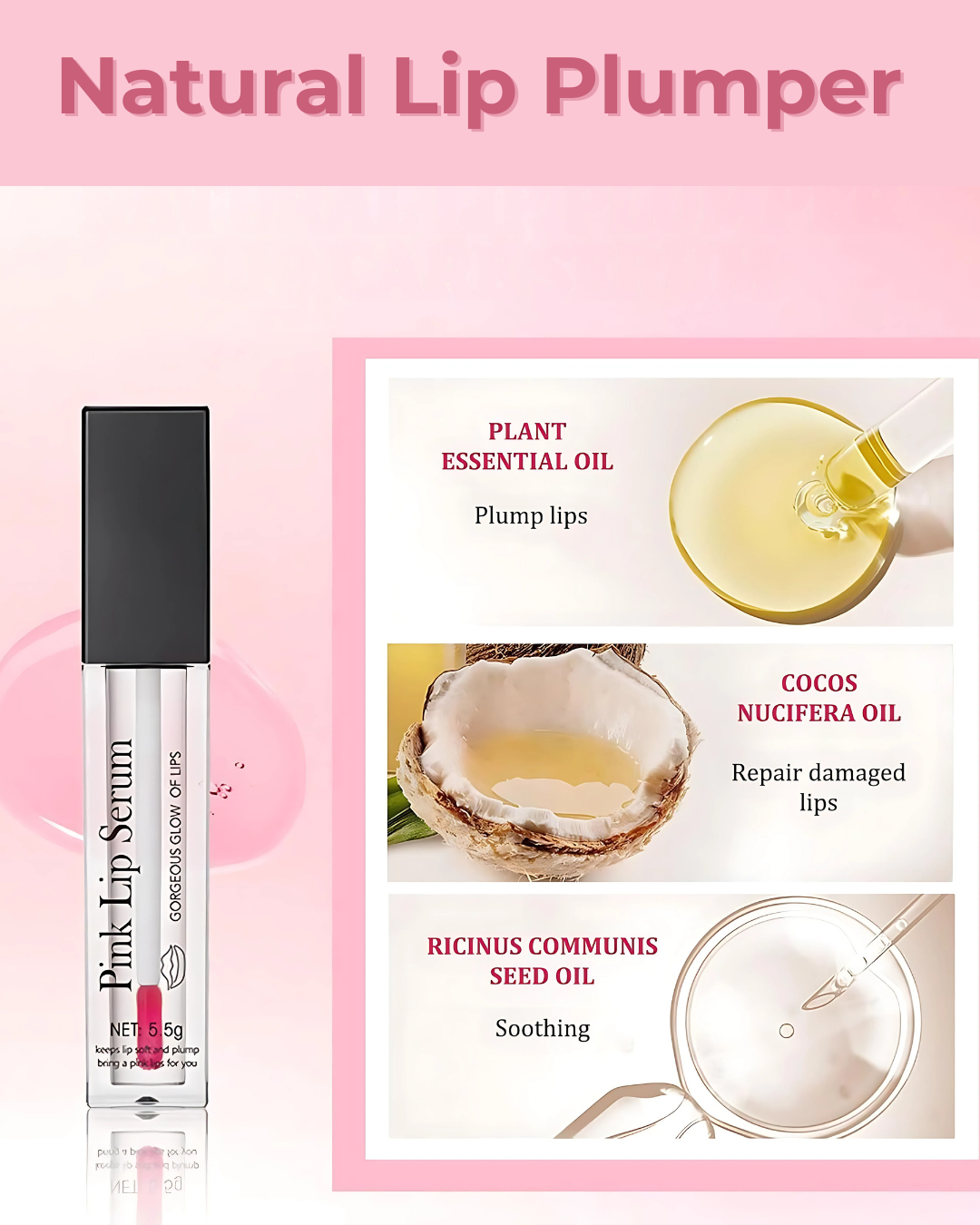Pink Lip Serum